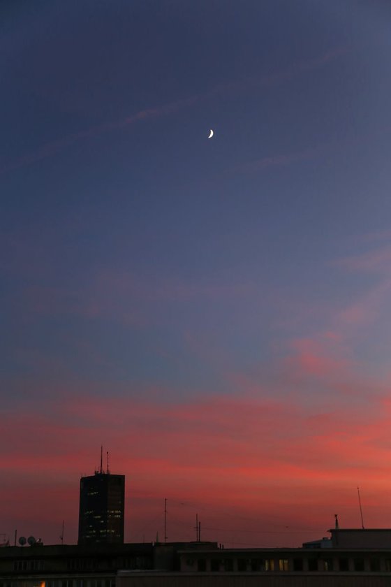 Belgrade sunset