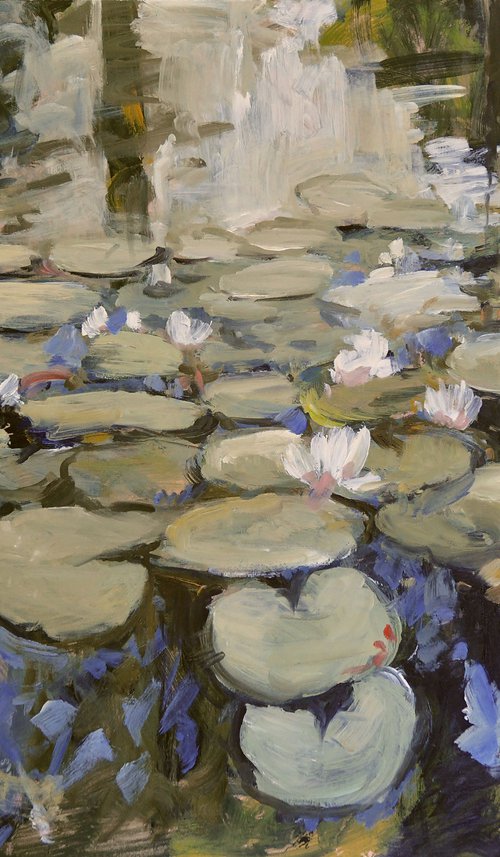 Water lilies IV by Nop Briex