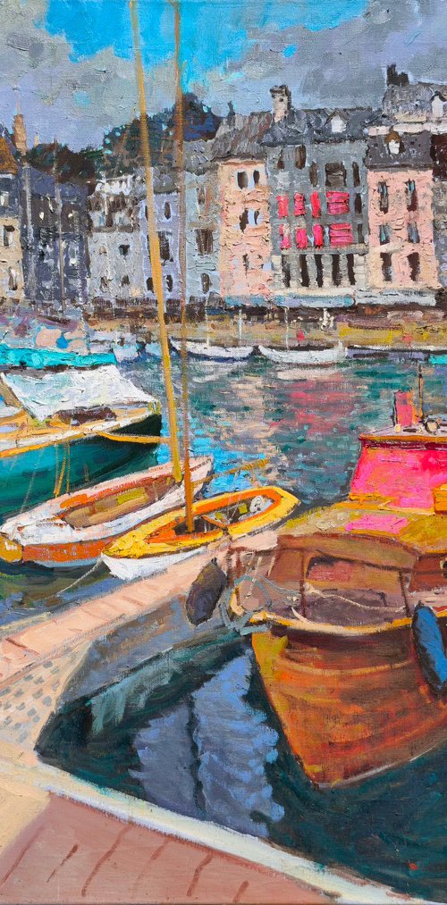 Among the Boats by Alexander Shandor