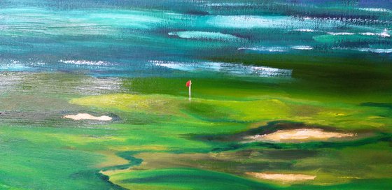 Sky, sea and Golf