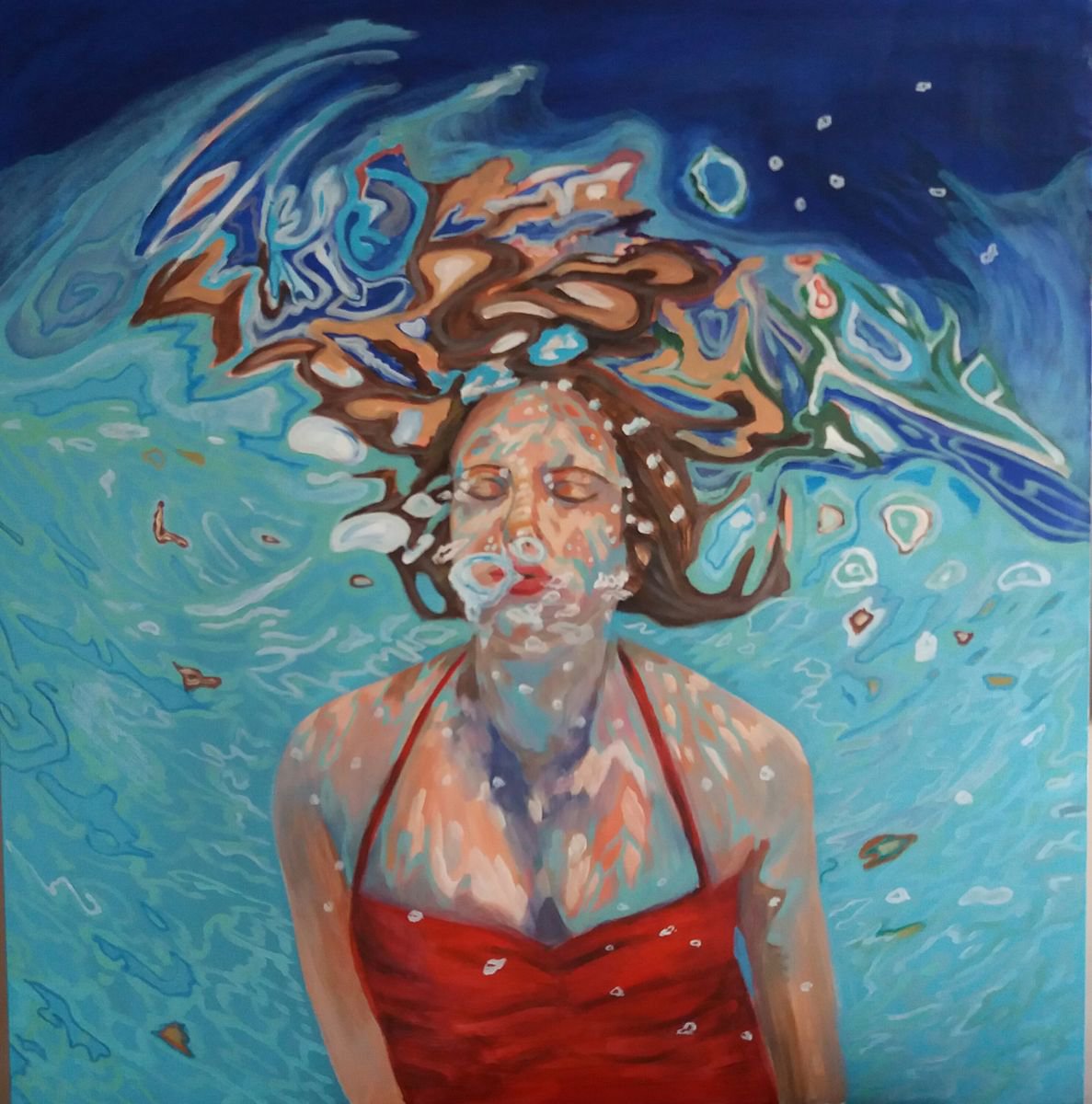 Underwater -1 by Nadya Peovska