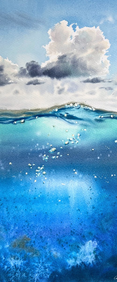 Snorkelling by Eugenia Gorbacheva