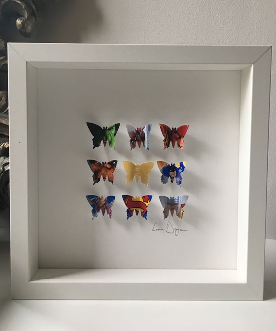 Comic Heros Butterfly Box