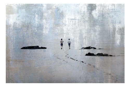 Where the sea comes in (30x45cm) by Louise O'Gorman