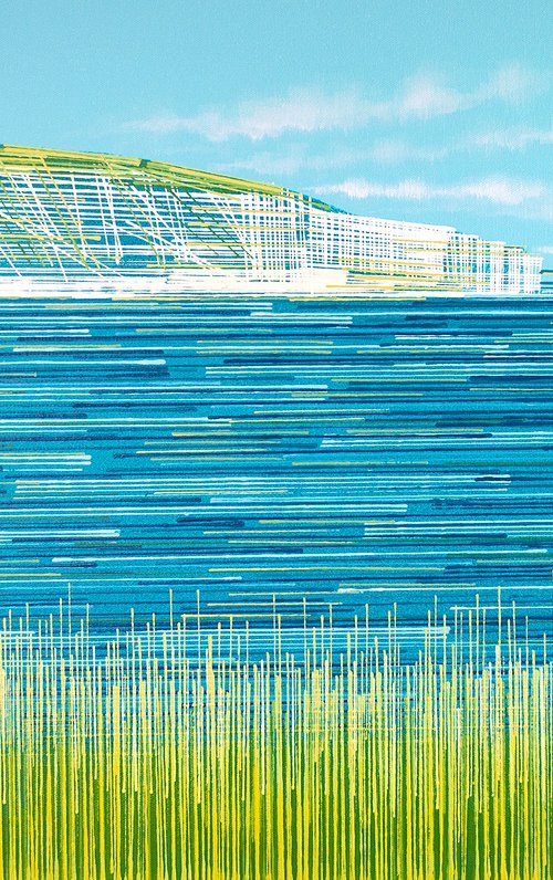 Swanage Bay In Summer by Marc Todd
