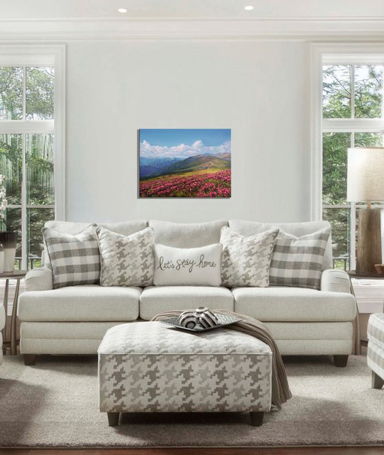 Spring in the mountains