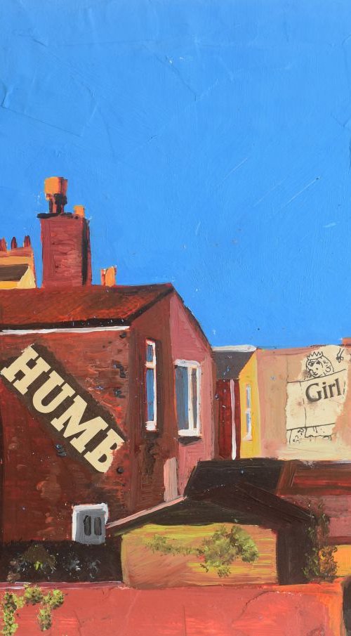 York, Back of Terraces by Andrew  Reid Wildman