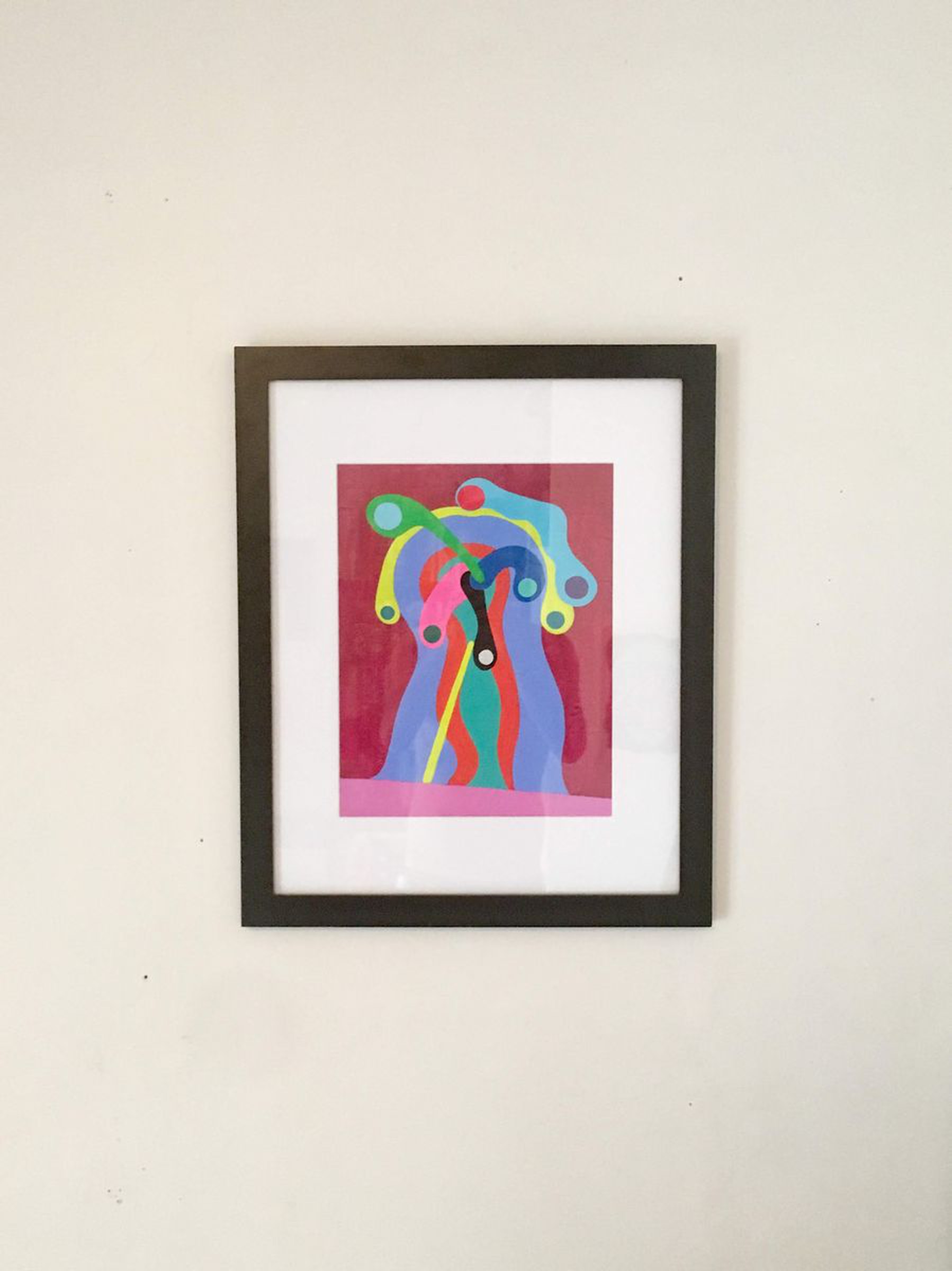 Neon Walking Stick By Daniel Goodman Artfinder