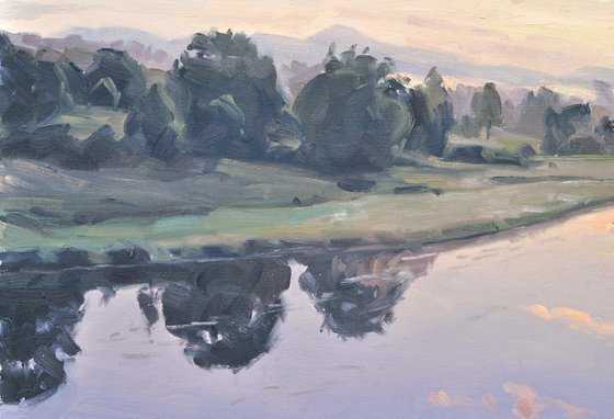 September 5, sunrise over the Loire