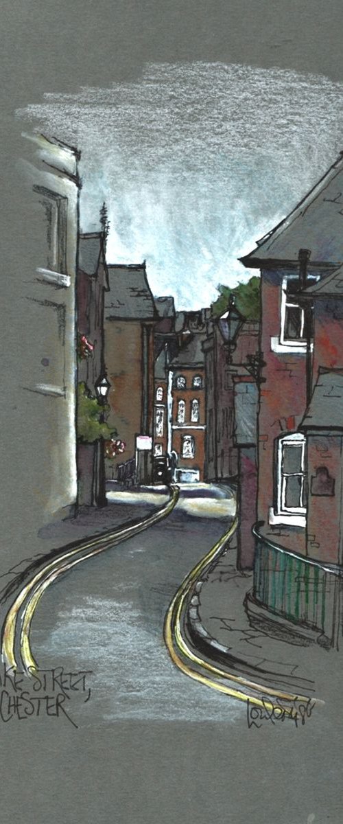 Duke Street, Chester by Louise Diggle