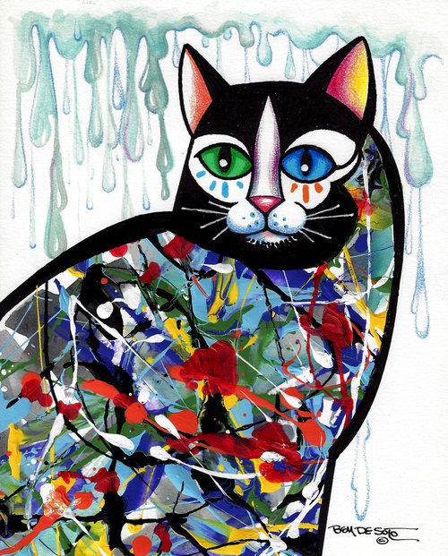 Pollock's Cat by Ben De Soto