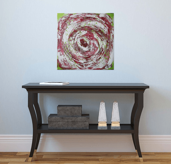Abstract flower 1  / Original Painting