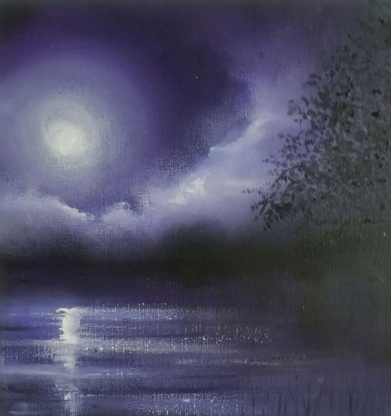 Moonlit purple