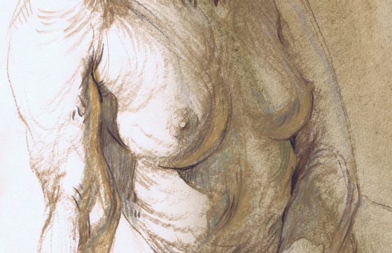 Erotic Art Beautiful nude 1864