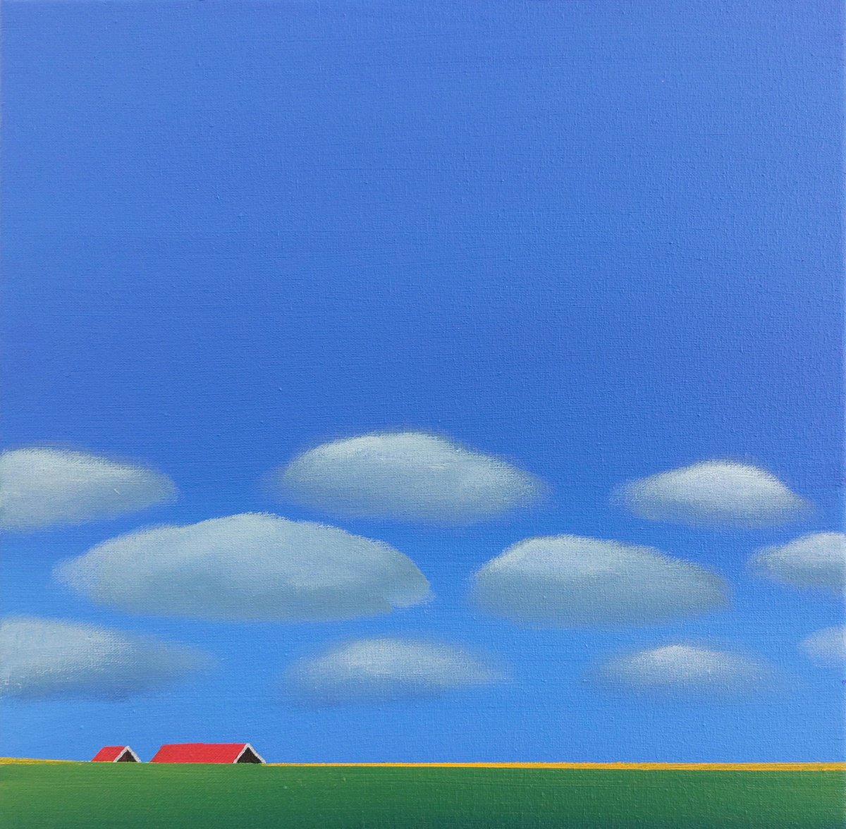 Travelling Clouds (May) by Nelly van Nieuwenhuijzen