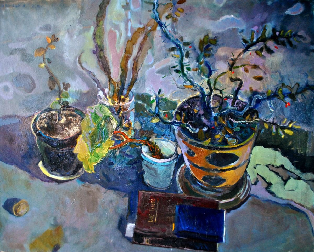 Plants stilllife by Jaroslav Leonets