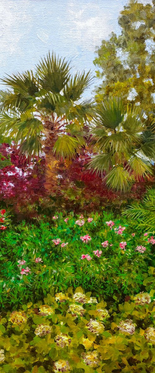 Morning Mediterranean Garden by Katia Bellini