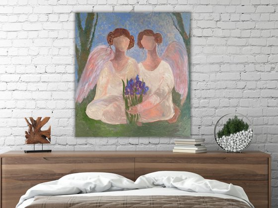 Angel Painting - Secret Garden Story