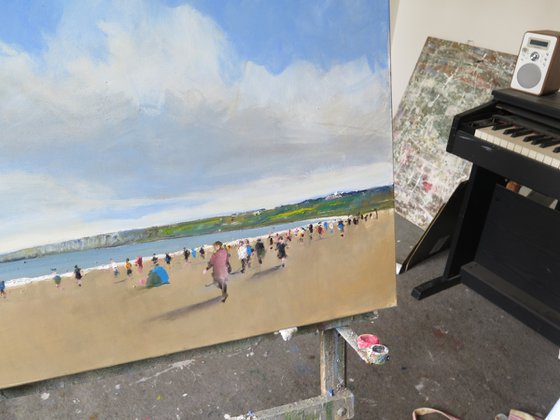 Filey Bay,  July 29