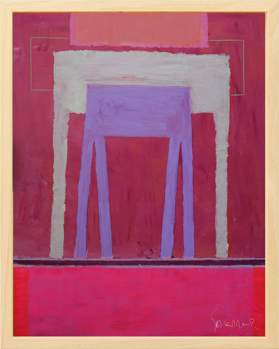 Organic Abstract Acrylic Painting By Geert Lemmers Fpa, 33 X 41, Liberation Of The Mind 14, Original Artwork