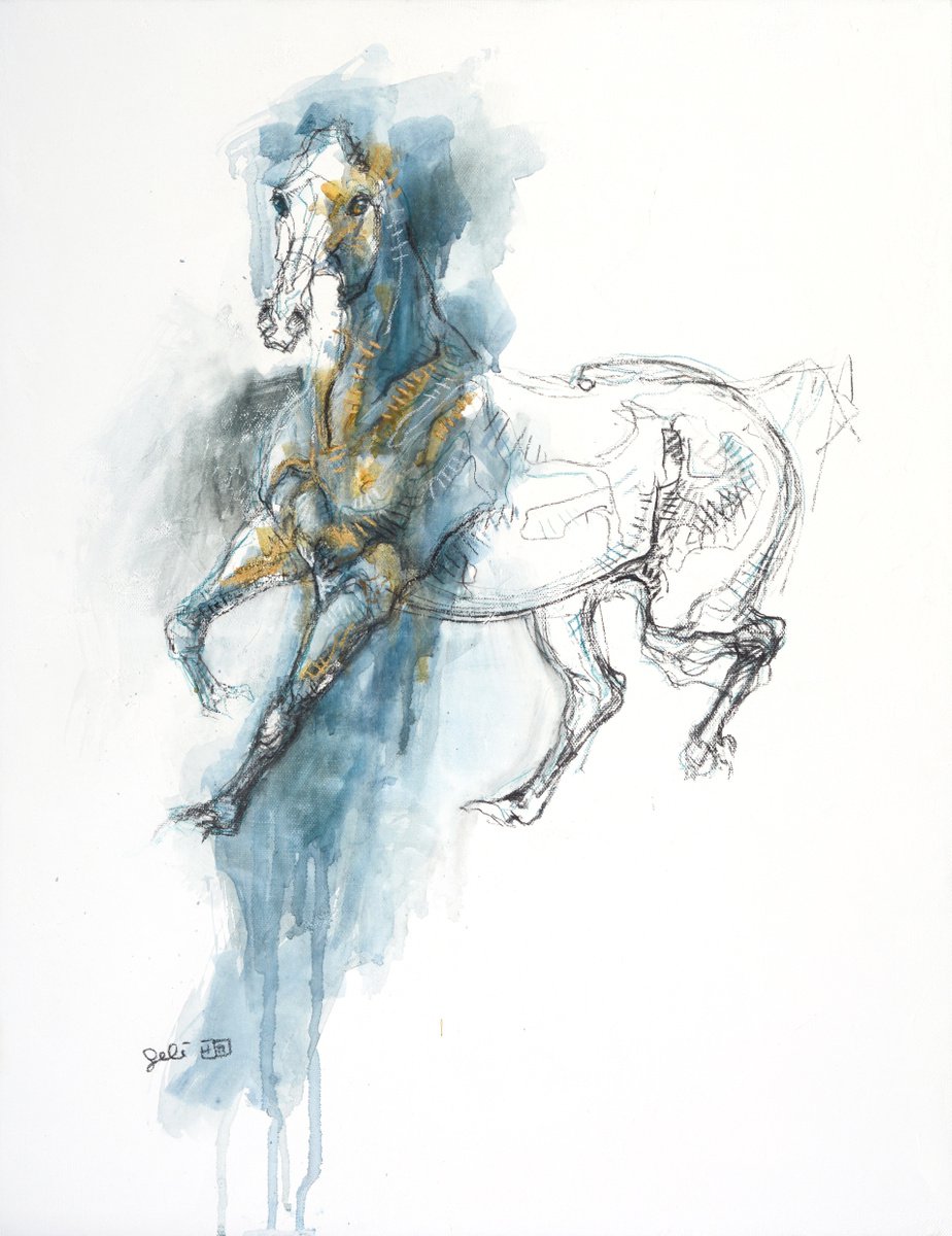 Equine Nude 111t by Benedicte Gele