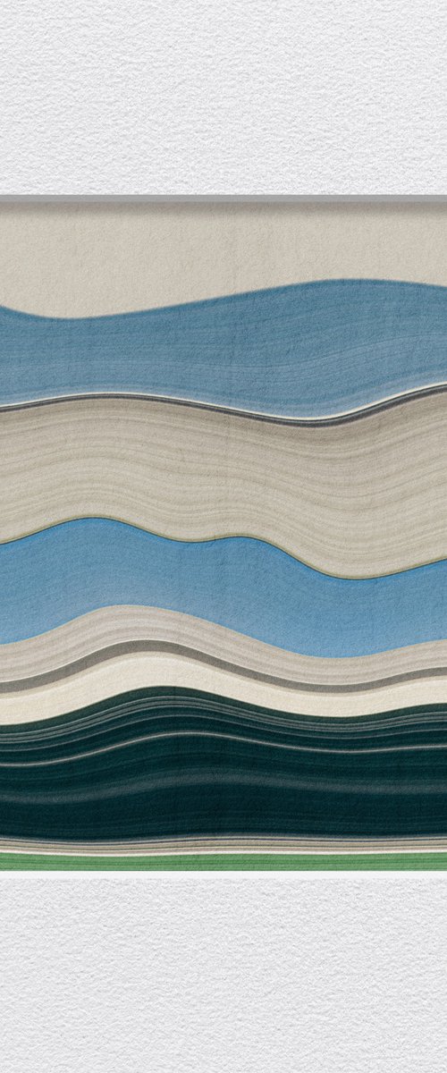 Wavy lines 2 by Lidiya Dmitrieva