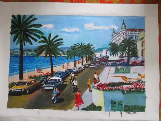 Cannes 1950s - Baie des Anges 2