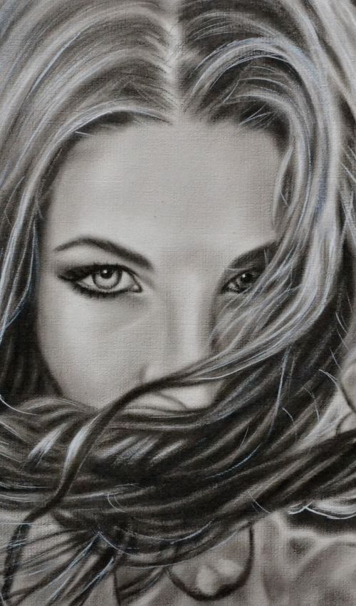 "Giocando con i capelli" by Monika Rembowska