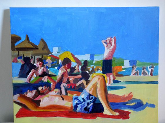 Beach Scene - Magaluf