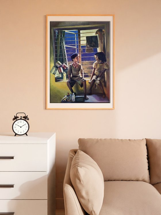 Children and Impoverished India