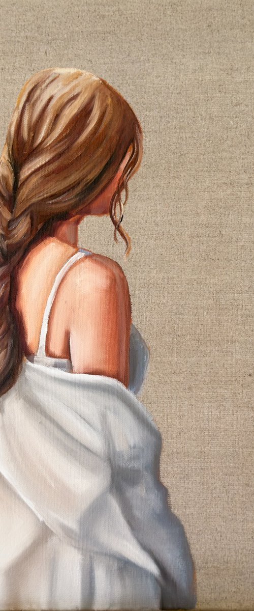 The White Dress by Daria Gerasimova