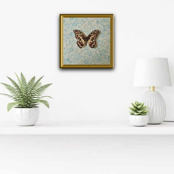 Butterfly on Ivory I