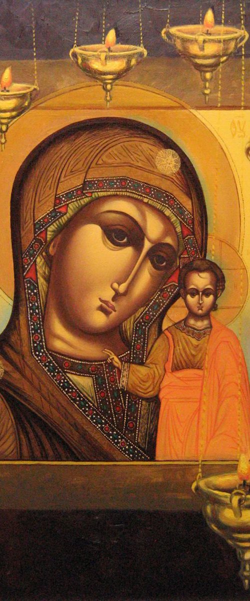Kazan icon of the Mother of God  50X60cm by Vitaliy Koriakin
