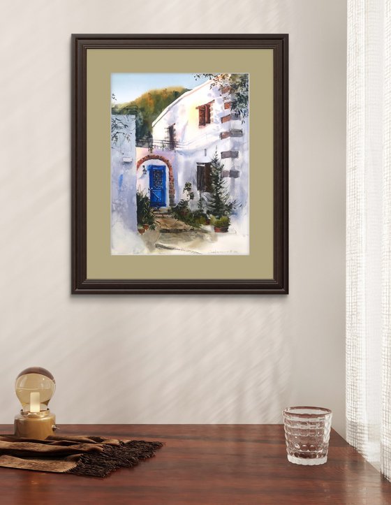 Greek village Sunrise #3