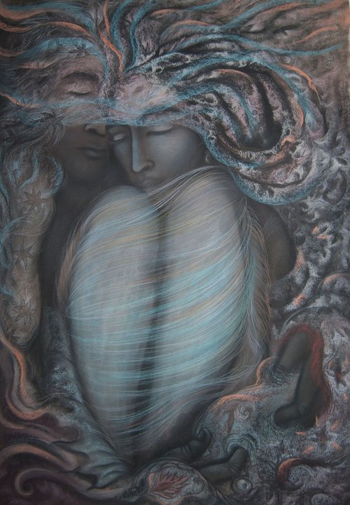 Lovers enclosed by Phyllis Mahon