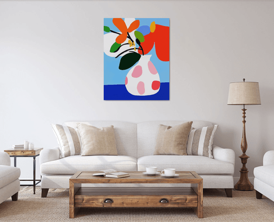 Abstract Vase Painting