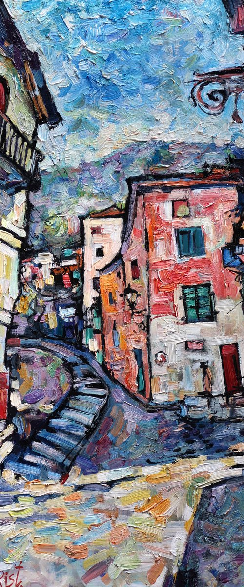 Noon in Kotor. by Nikifor Swiristuhin