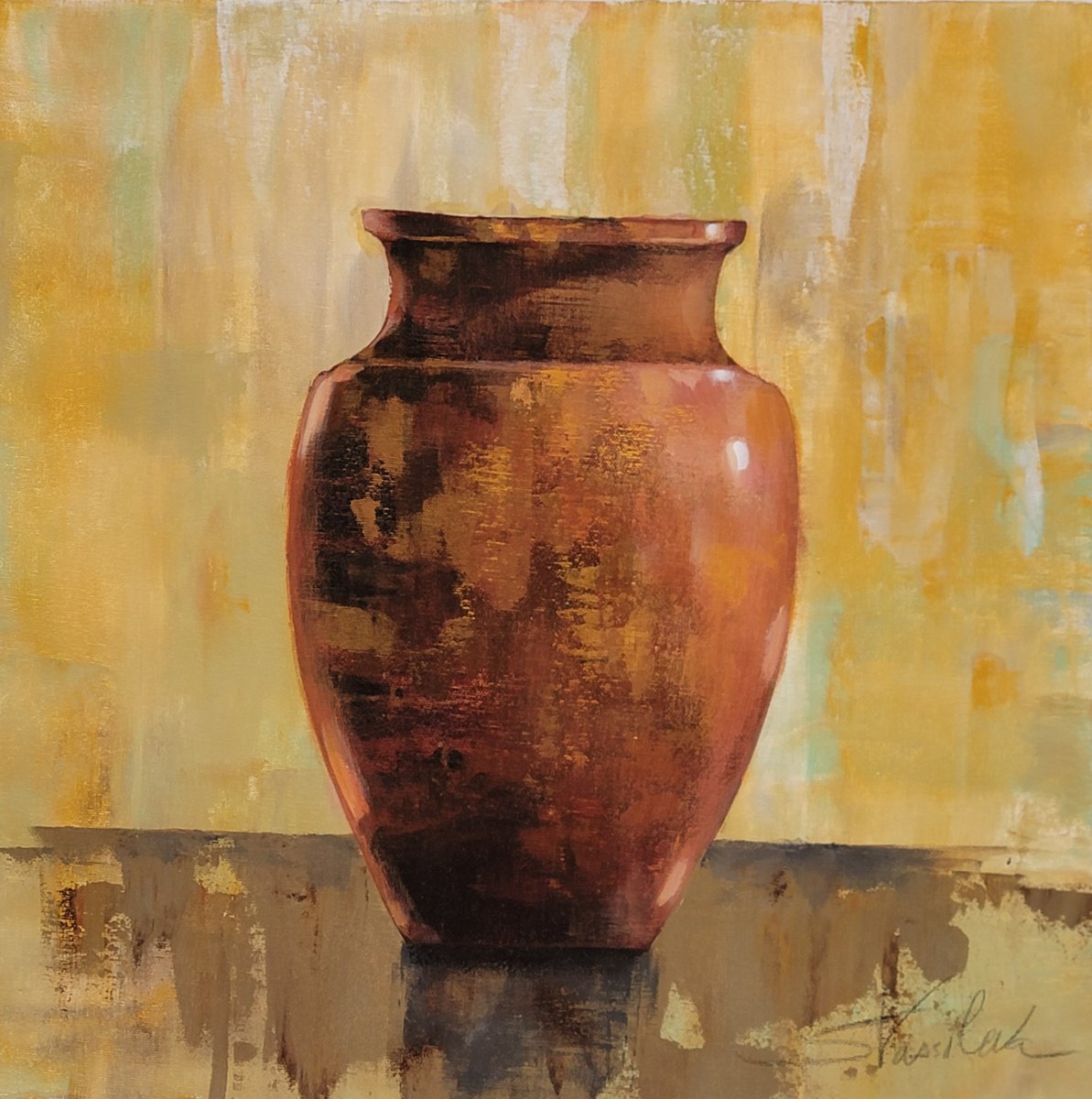 Glazed Pot I by Silvia Vassileva