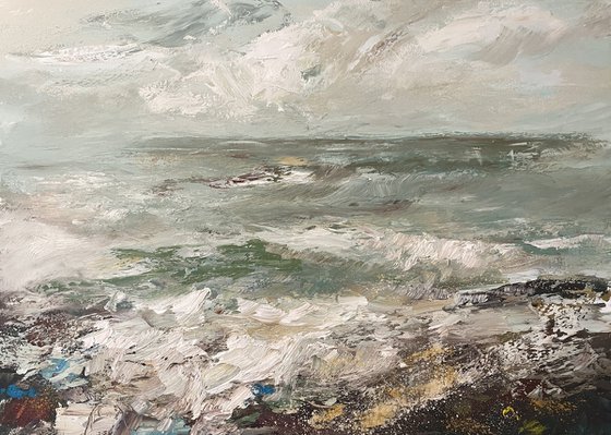 Salty Seaweed Underfoot