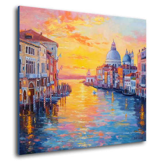 Venice Grand Canal Sunset