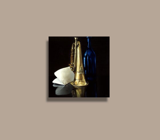 Still Life With French Horn