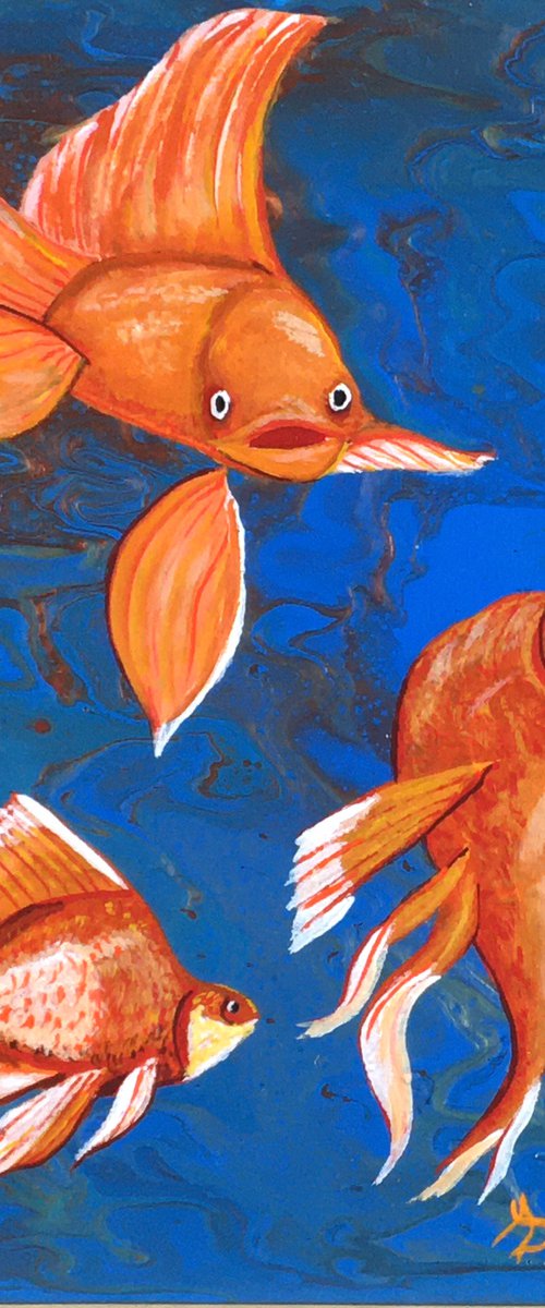 Goldfish by Dunphy Fine Art