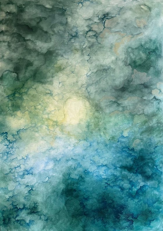 The fading light