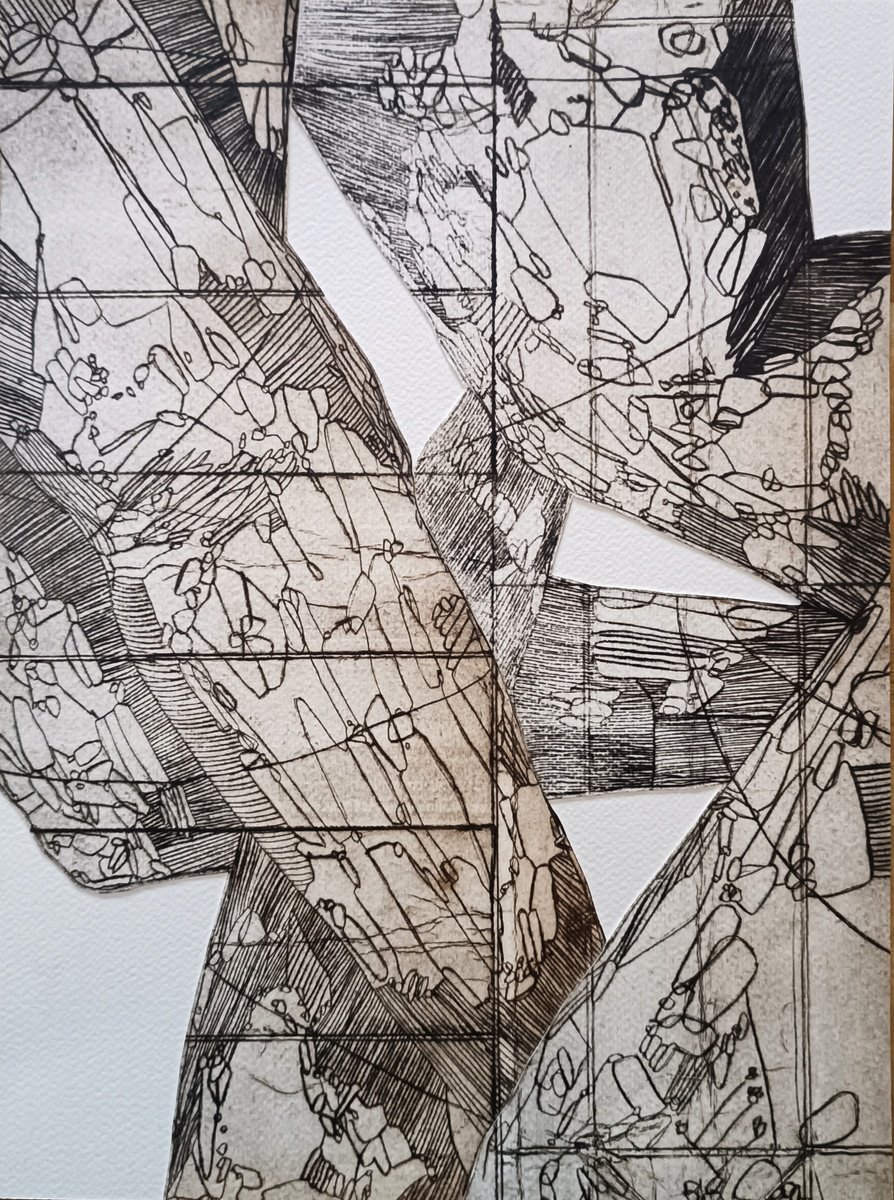 Organic Abstract Limited Edition Print By Isabellangela Germinario, 12 X 16, Untitled, Original Artwork