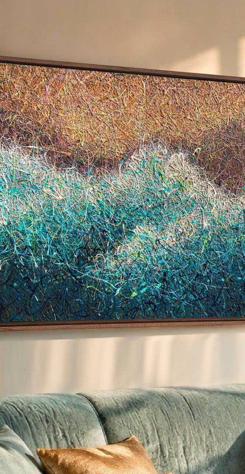 Waves of Tender Light by Nadiia Antoniuk