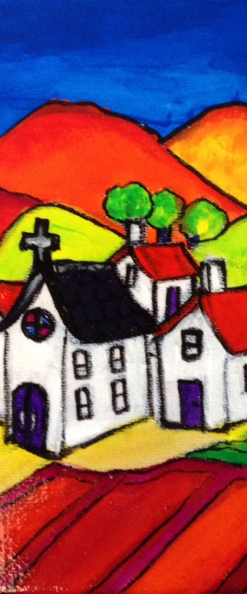 A Tecni Colour Church by Suzette Datema