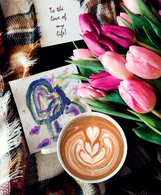 Set of Three Valentine Hearts