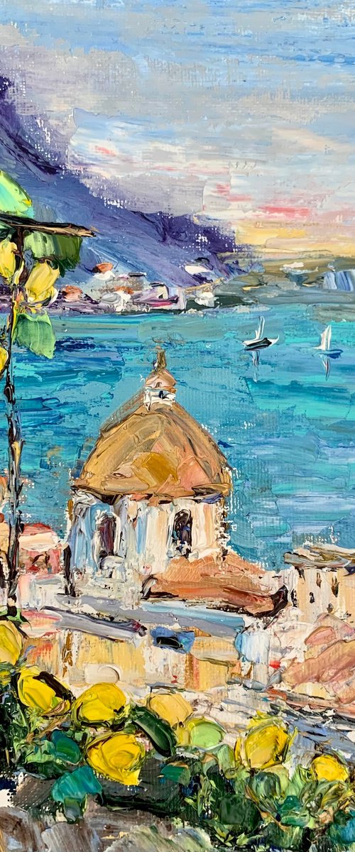 Positano,Amalfi coast by Vilma Gataveckienė