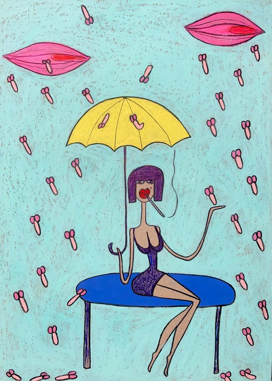 The weather is fine