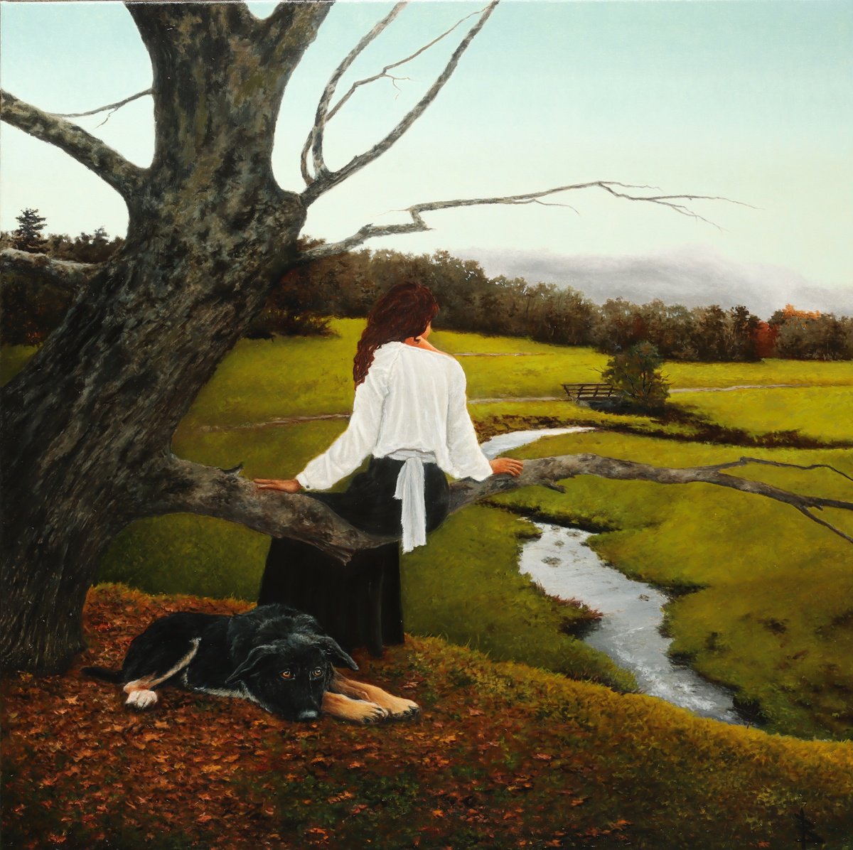 Photorealistic Oil Painting , Far From Home By Oleg Baulin, 31 X 31, Artwork For Sale On Artfinder